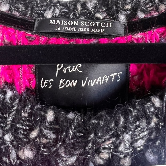 NWT Maison Scotch Galaxy Knit Sweater - Picture 3 of 11